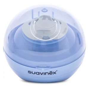  Suavinex Portable Soother Steriliser - Pacifier Steriliser - Blue 