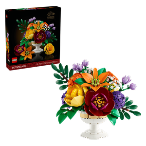  LEGO Botanical Flower Arrangement 10345 - Customizable Flower Decor - 1161 Pieces 