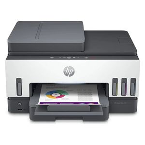  HP Smart Tank 790 All-in-One Color Printer - Touch Panel - Duplex Printing - 23PPM Speed ​​- White 