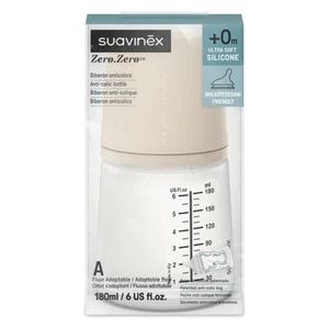  Suavinex Zero Zero Baby Feeding Bottle -180ml 
