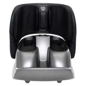  Borodo Lifestyle Foot Massager - Foldable - Smart Heat - 3 Intensity Levels - PU Leather - Gray 