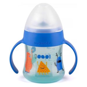 Suavinex Feeding Bottle - 150ML - Blue - 4months and above