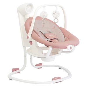 جوي أرجوحة وهزاز محمول للأطفال - وردي