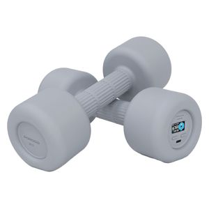  Porodo Lifestyle Smart Dumbbell - Bluetooth V5.1 - 3 kg - 6-hour battery life - Interactive tracking - Gray 