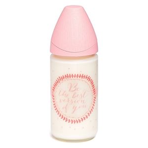 Suavinex Feeding Bottle - 240ML - Pink