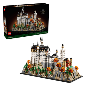 LEGO Architecture Neuschwanstein Castle 21063 - Deluxe Display Architectural Model - 3455 Pieces 