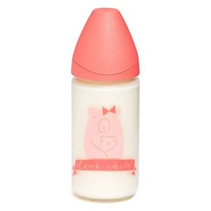 Suavinex Feeding Bottle - 240ML - Pink