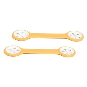  Suavinex Bib Clip - Yellow - Two pieces 