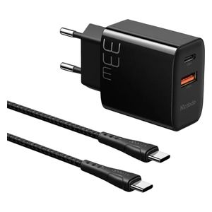 McDodo 33W Wall Charger - USB-A & USB-C Ports - PD Technology - Black 