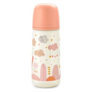 Suavinex Baby Bottle - Pink - 360 ML - 6  months and above