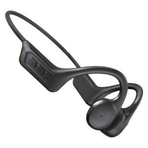 سماعة توصيل عظمي للسباحة بورودو - 8 ساعات - بلوتوث V5.3 - ذاكرة 32GB - مقاومة للماء IPX8 - أسود
