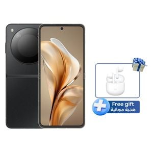 زد تي إي نوبيا فليب - 5G - شاشة 6.9-انج - اوليد - ذاكرة 256-8 - بطارية 4310 mAh - أسود + سماعة زد تي اي 