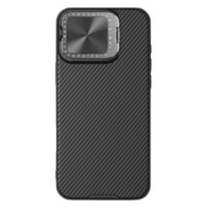  Nillkin 3871 Case - iPhone 16 Pro Max - Supports MacSafe, Lens Cover & Stand, Shockproof - Black 