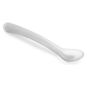 Suavinex  Silicone Spoon - Gray - 4 months and above