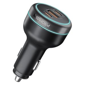  Promate Car Charger - 230W - Black 