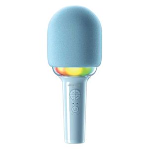 Green Lion Kids Karaoke Microphone - Bluetooth V5.3 - RGB - 1200mAh - Blue 