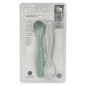 Suavinex Baby Food Preparation Spoons - 6 months and above - Two pieces