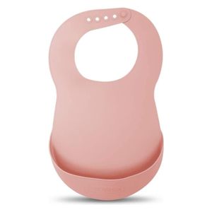 Suavinex Waterproof Baby Soft Bib - Pink