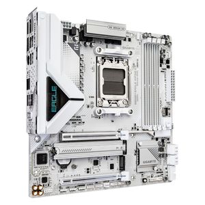  Gigabyte motherboard - AMD AM5 - Dual-channel DDR5 - 2 M.2 PCIe 5.0/4.0 slots - HDMI and DisplayPort - Micro-ATX - Wi-Fi 6E and Bluetooth 5.3 