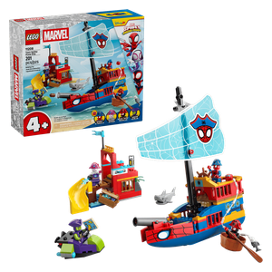  LEGO Spidey Pirate Ship for Spidey Team 11208 - Super Adventures Figure - 201 Pieces 