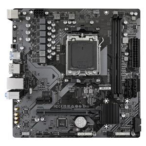  Gigabyte B650M H Motherboard - AMD AM5 - Dual-Channel DDR5 - M.2 PCIe 4.0 Slot - Gigabit Ethernet - HDMI & DP - Micro-ATX 