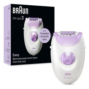  Braun SE3000 - Silk-épil 3 Epilator Corded - Purple 