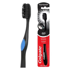  Colgate 360 Charcoal Toothbrush - Black 