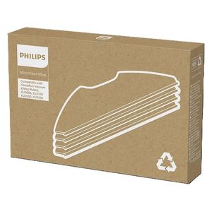  Philips Microfiber Mop Pads for HomeRun 2000 and 3000 Series - Blue 