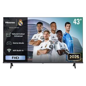  شاشة هايسنس 43-انج فئة 43A4q - سمارت - FHD - LED - هيرتز60 - إصدار 2025 