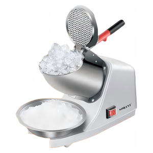  سوكاني كسارة ثلج كهربائية - 260 واط - SK-777 - فضي 