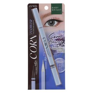  Baby Bright Cornflower Eyeliner & Remover, 02 Extra Brown 