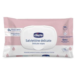  شيكو سالفيتين ديليكيت مناديل مبللة للاطفال - 72 قطعة 