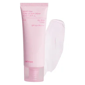 Celimax Heart Pink Tone Up Suncream - SPF50+ PA++++, 40ml 