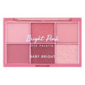  Baby Bright Eyeshadow Palette Bright Pink - 6 Color 
