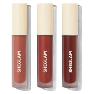  Sheglam Matte Allure Mini Liquid Lipstick Matte -  Set 3 PCS - Feel Real 