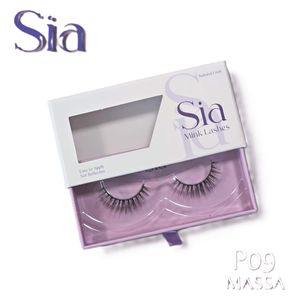  Sia Lashes P09 MASSA - False Eyelashes - Black 