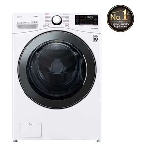  غسالة ومجففة ال جي فتحة امامية - WDV2102WRV - 20/12 كغم - انفرتر - ابيض 