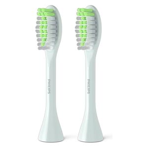  Philips BH1022/03 - One Battery Toothbrush Replacement Heads - 2 PCS - White 
