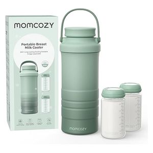  Momcozy Portable Breast Milk Cooler - Green 