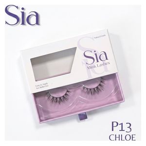  Sia P13 Chloe - Natural Style Strip Lashes - Black 