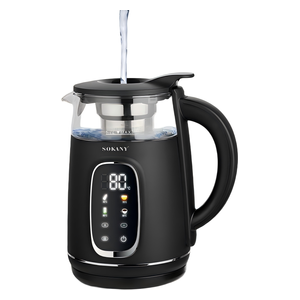  Sokany SK-09092 - Digital Electric Kettle - 2200W - 1.7L - Black 