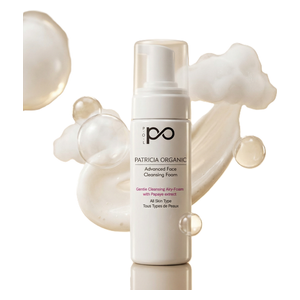  Patricia Organic Advanced Face Cleansing Foam - Gentle Airy-Foam with Papaya Extract, 150 ml 