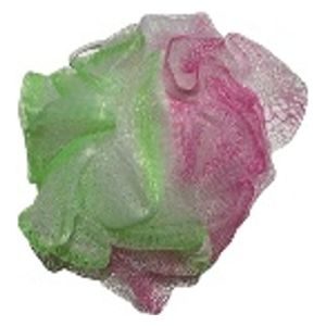  Fiber Loofah Exfoliating Body Sponge - Green 