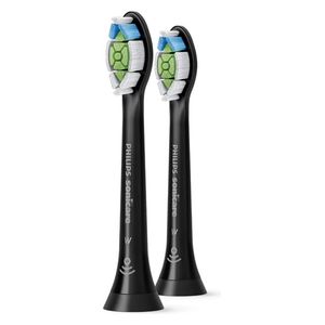  Philips HX6062/91 - Sonicare W2 Optimal White Replacement Brush Heads - 2 PCS - Black 
