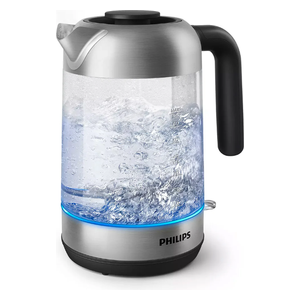  Philips HD9339/81 - Series 5000 Glass Kettle - 2200W - 1.7L - Silver 