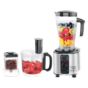  سوكاني محضرة طعام - 1200 واط - 2 لتر - SK-111 - سلفر 