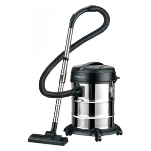  سوكاني مكنسة كهربائية اسطوانية - 3600 واط - 25 لتر - SK-13025  - فضي 