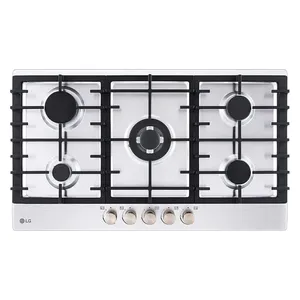  LG CG5Z3626S - Built-in Gas Hob - 90 cm - 5 Burners - Stainless Steel 
