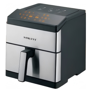  سوكاني قلاية هوائية - 2200 واط - 9.5 لتر - SK-10044 - سلفر 