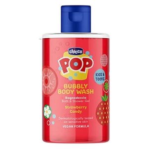  CHICCO Pop Strawberry Bath Gel, 300 ml 